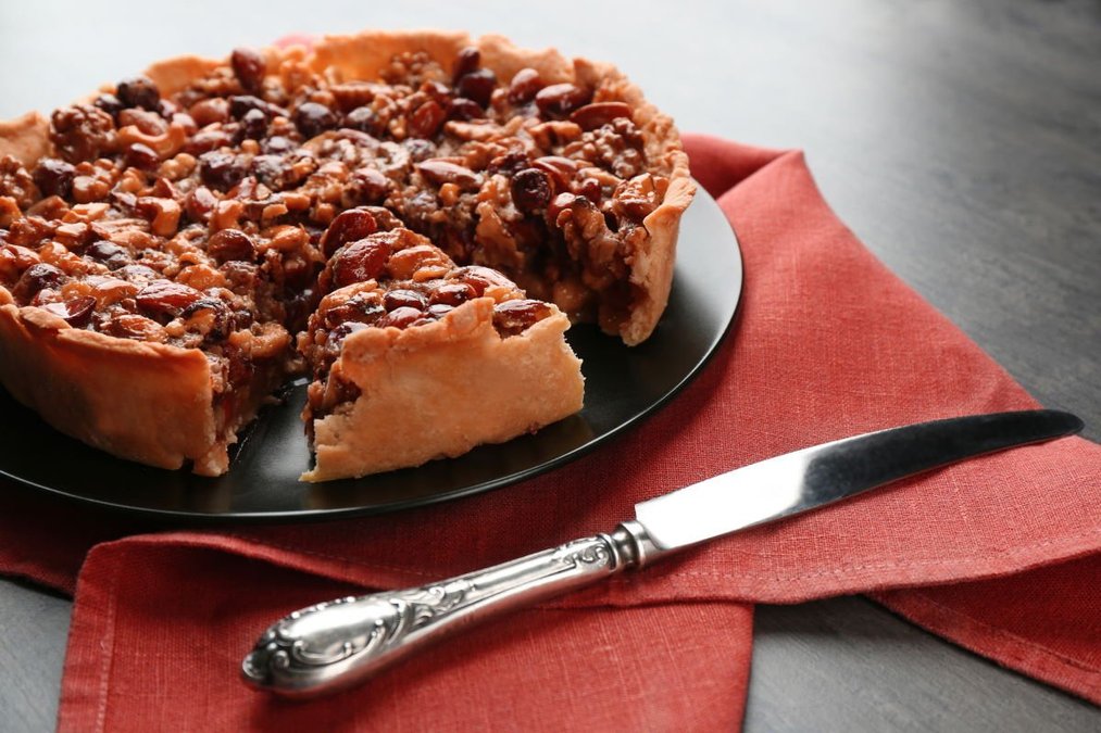 Пирог с грецкими орехами – быстрый рецепт пирога